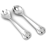 Sterling Silver Feeding Gift Set for Baby and Child - Hamper with Bowl and Spoon set