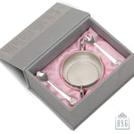 Sterling Silver Feeding Gift Set for Baby and Child - Hamper with Bowl and Spoon set