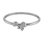Sterling Silver Bow Baby Bangle