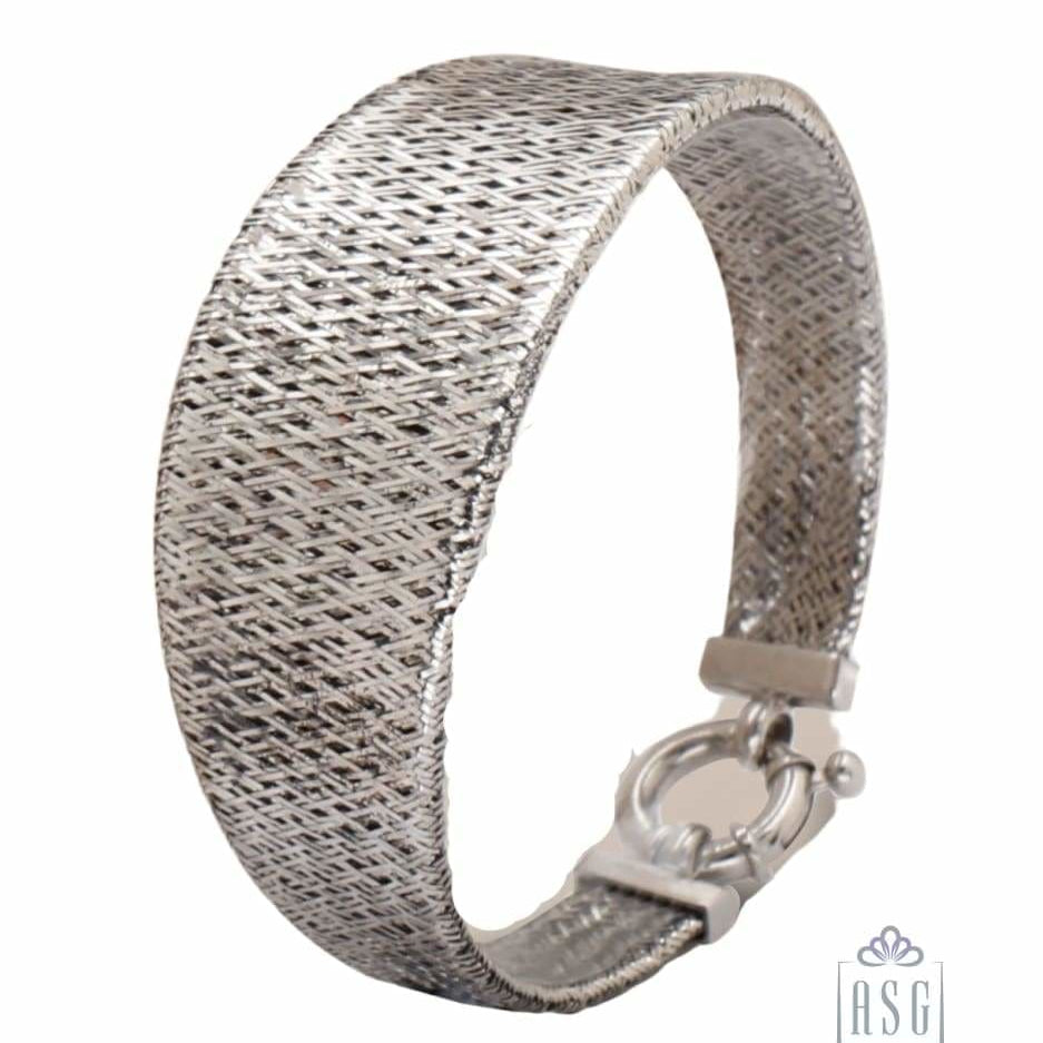 Sterling Silver Italian Bracelet - Brillante One Womens Bracelets