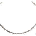 Sterling Silver Italian Chain Necklace - Brillante Ten Jewellery