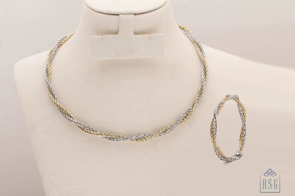 Sterling Silver Italian Chain Necklace - Brillante Three Jewellery