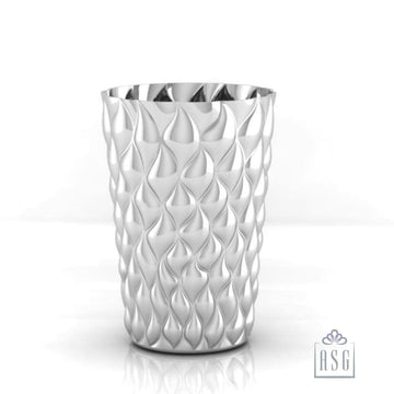 Sterling Silver Glass - Dancing Raindrops