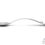 Sterling Silver Spoon for Baby and Child - Curved handle with Duck