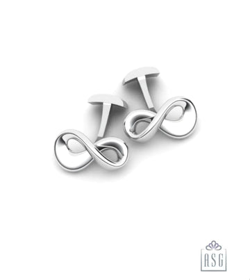 Sterling Silver Cufflinks - Infinity