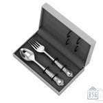 Sterling Silver Dinner Spoon & Fork Set - The Italianate Collection
