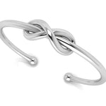 Sterling Silver Baby Cuff Kada Knot design