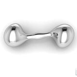 Sterling Silver New Generation Dumbbell Rattle