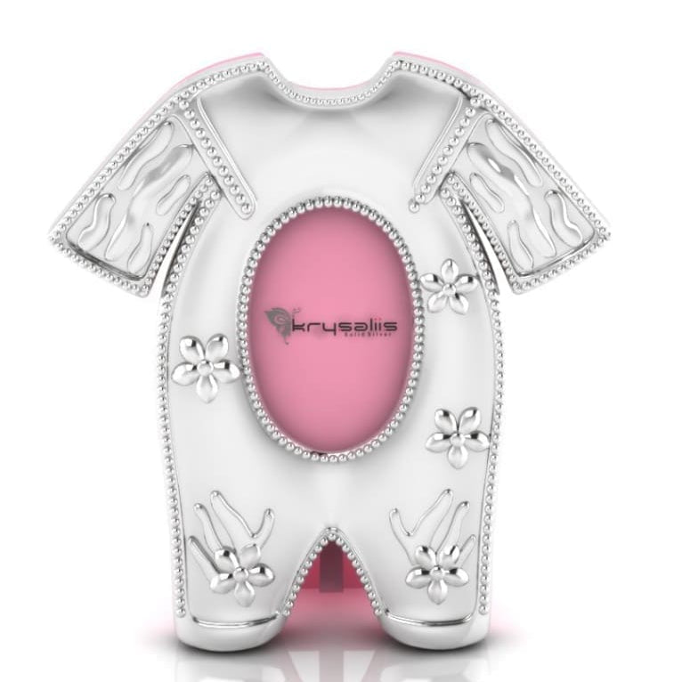 Silver Plated Pyjama Baby Photo Frame for Baby and Kids