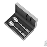 Sterling Silver Tea Spoon Set - The Rosa Collection