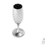 Sterling Silver Scallop Wine Glass