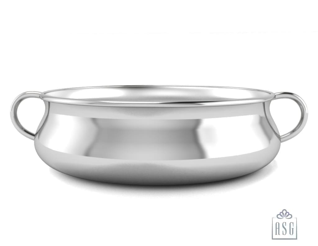 Sterling Silver Bowl for Baby and Child - Tradional Feeding Porringer