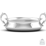 Sterling Silver Bowl for Baby and Child - Victorian Feeding Porringer