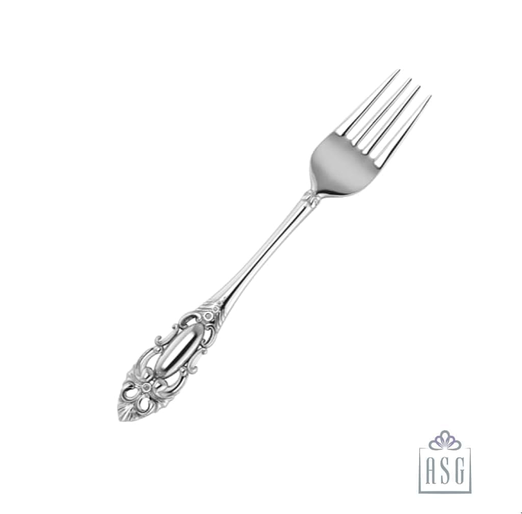Sterling Silver Dinner Spoon & Fork Set - The Victorian Collection