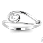 Sterling Silver Baby Bracelet adjustable with Whirlpool design