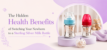 health benefits of silver feeding bottle