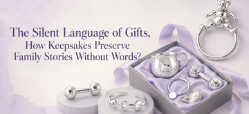 Silver baby keepsakes