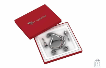 Silver Om Pooja Collection