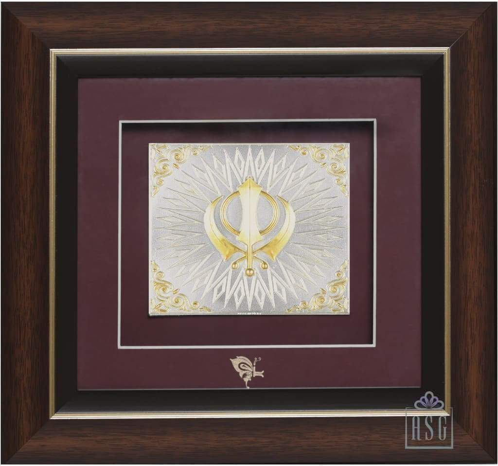 Silver North India God Frames