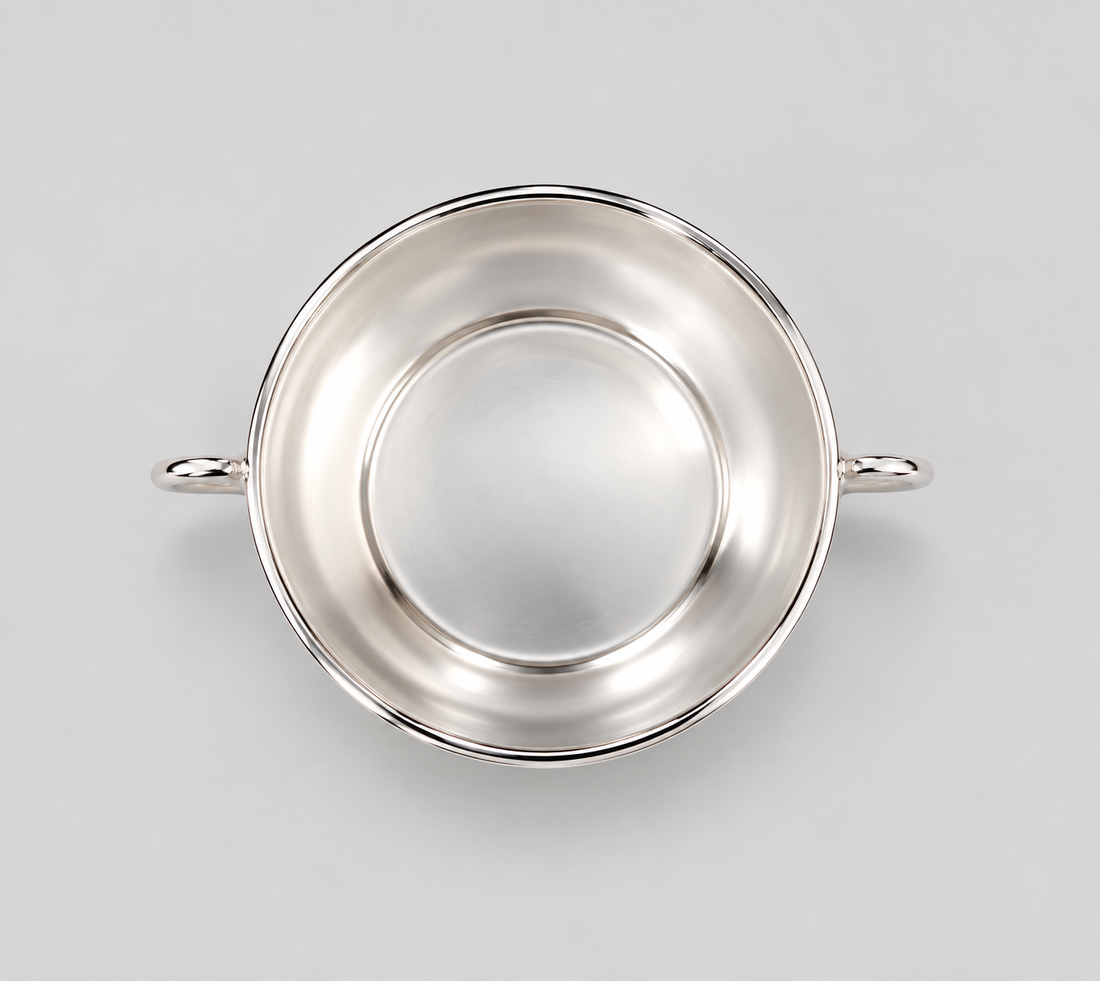 Teddy embossed Feeding Porringer-Engraveable