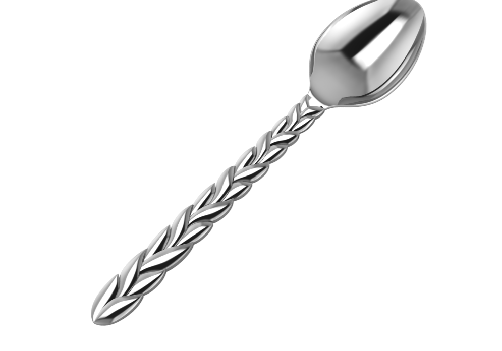 Sterling Silver Dinner Spoon - The Interlace Collection