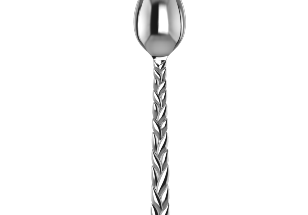 Sterling Silver Dinner Spoon - The Interlace Collection