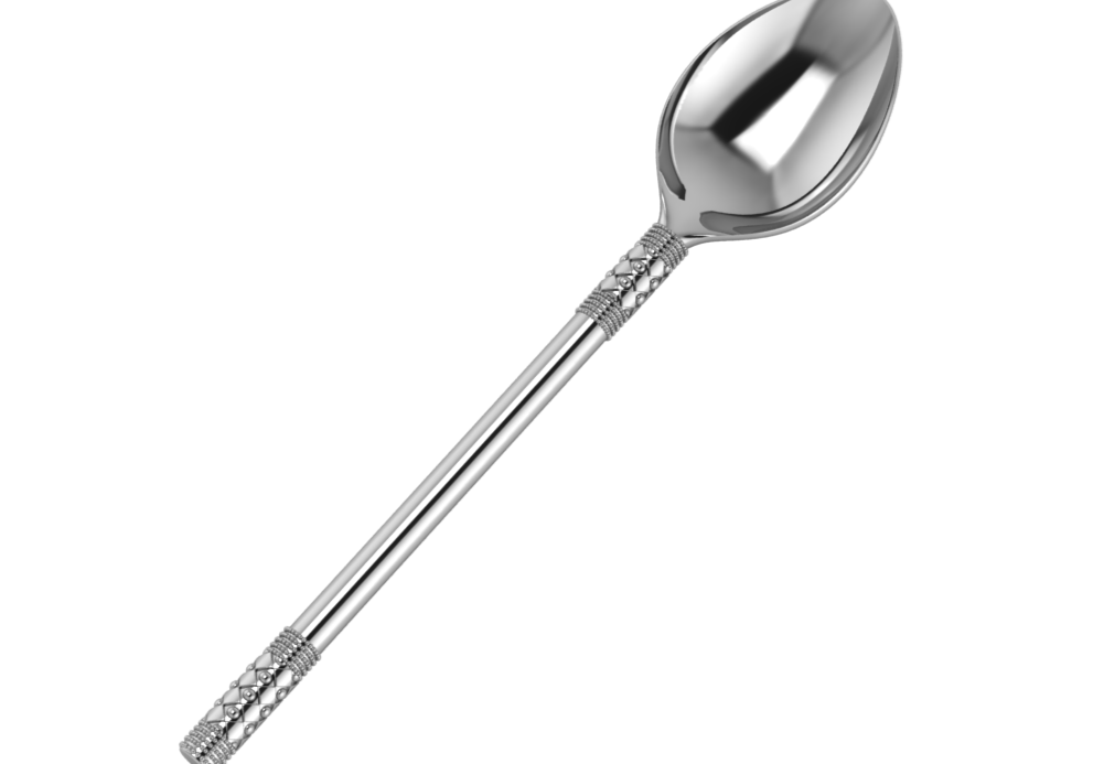 Sterling Silver Tea Spoon - The Tubulaire Collection