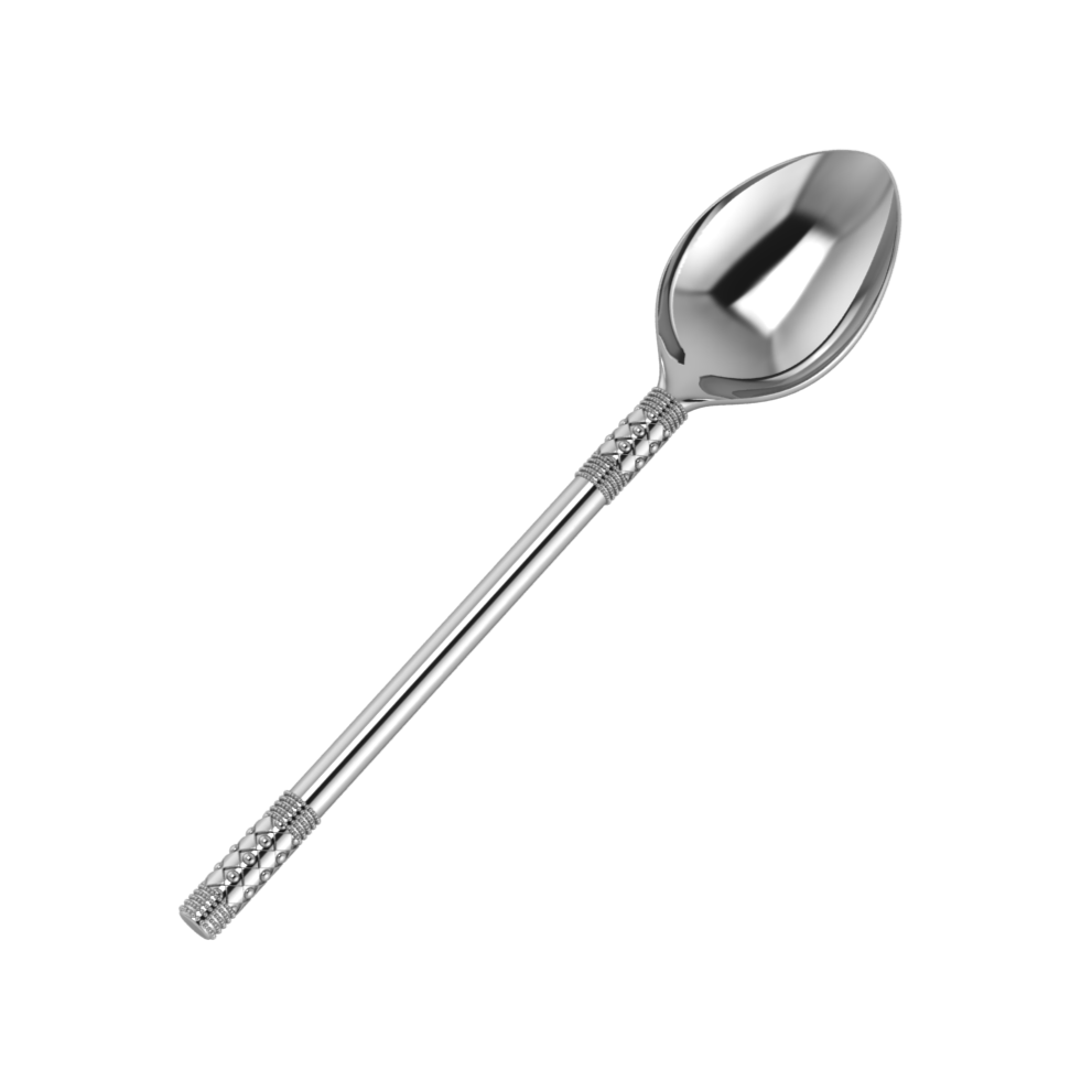 Sterling Silver Tea Spoon - The Tubulaire Collection