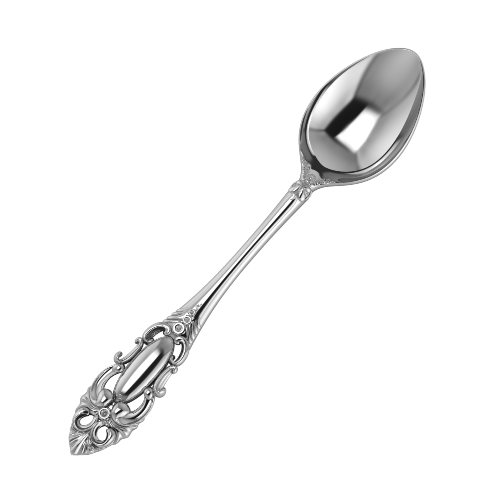 Sterling Silver Tea Spoon - The Victorian Collection
