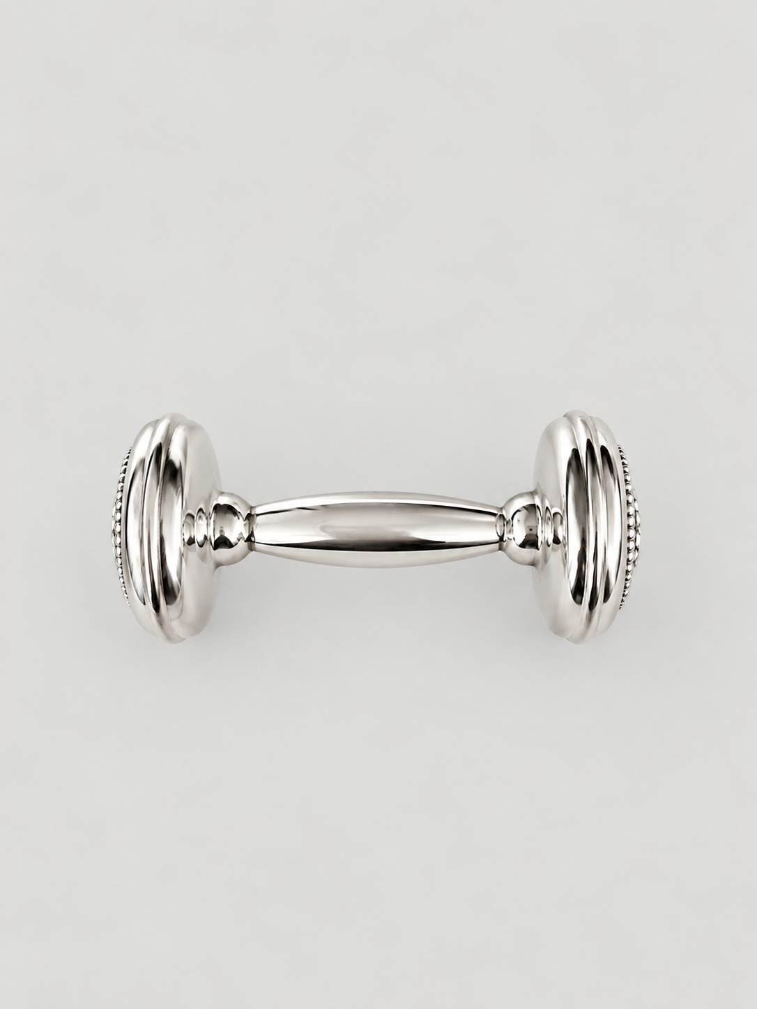 Teddy Beaded Dumbbell-Engraveable