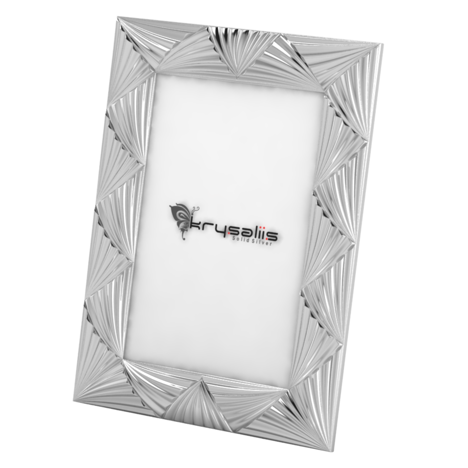Pure Silver Palm Photo Frame By Krysaliis 6X4 Frames