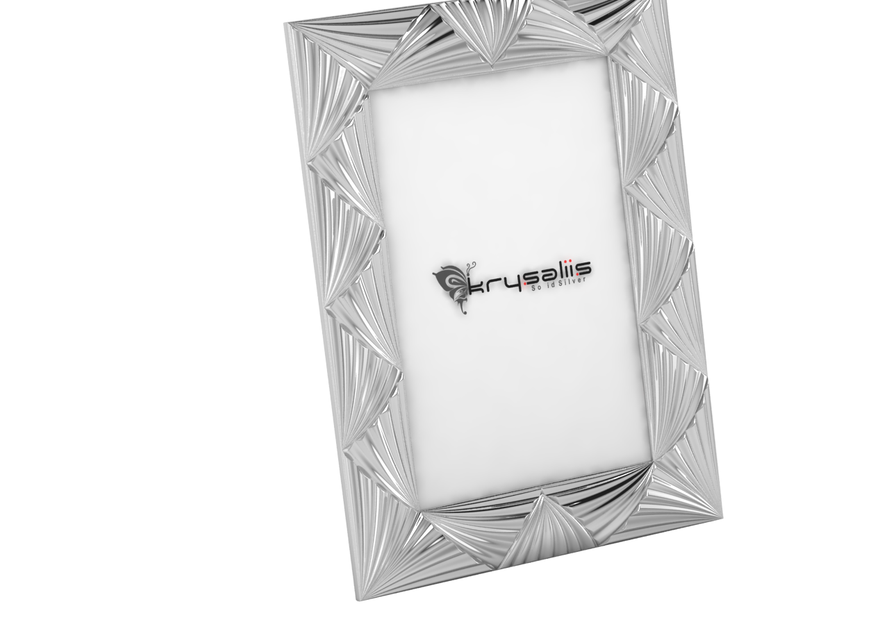 Pure Silver Palm Photo Frame By Krysaliis 6X4 Frames