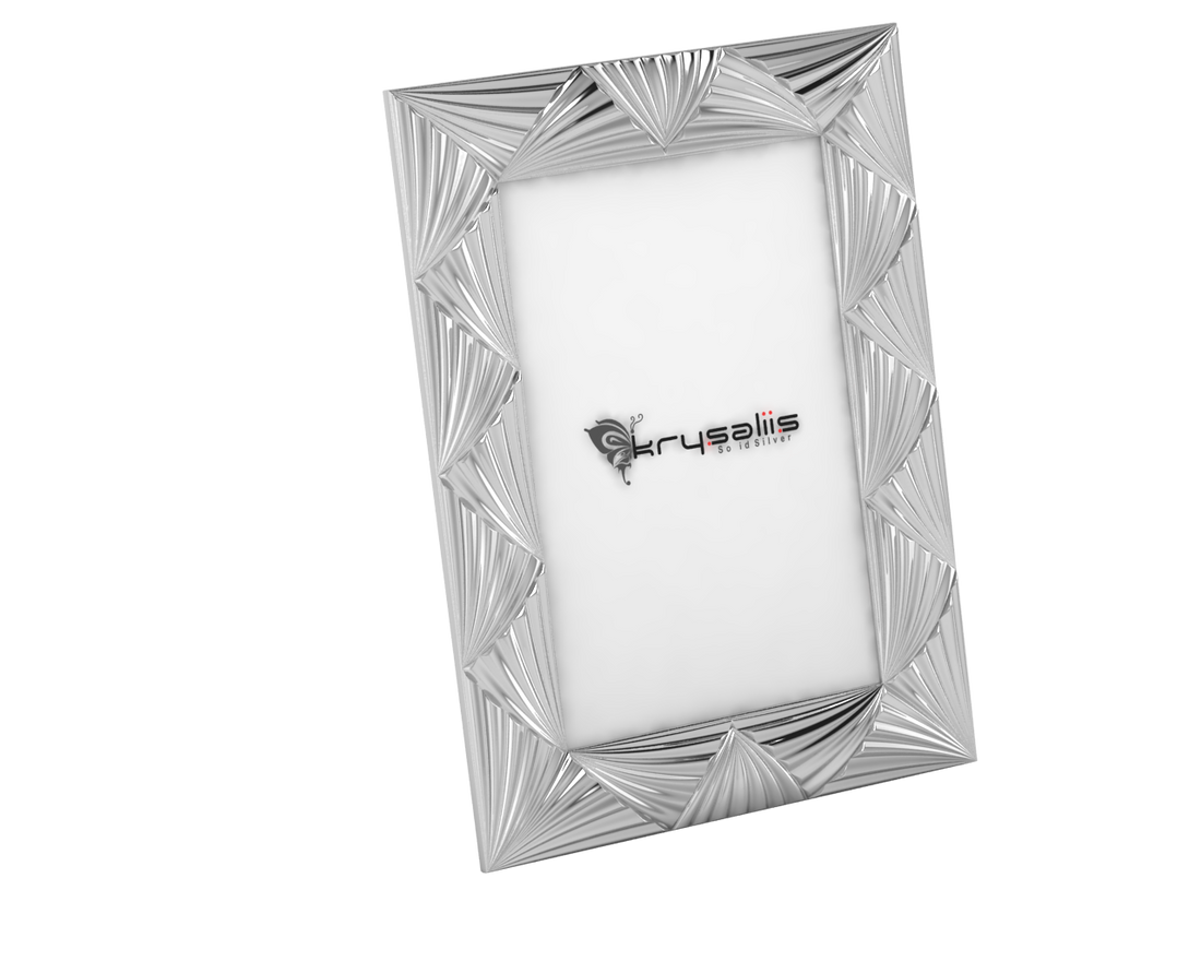 Pure Silver Palm Photo Frame By Krysaliis 6X4 Frames