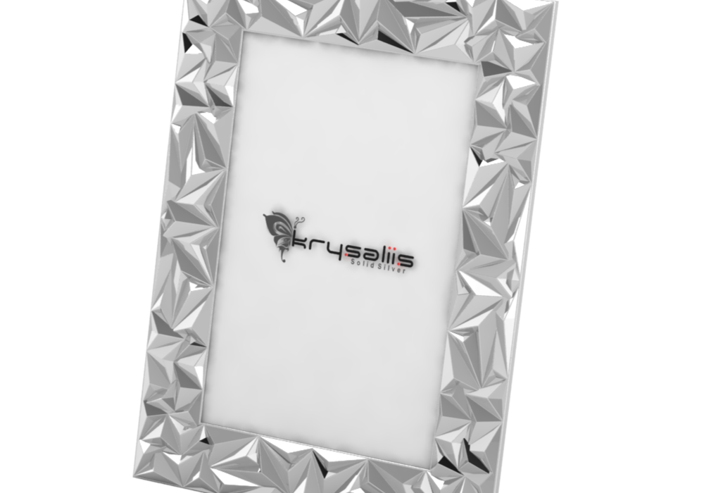 Pure Silver Dart Photo Frame By Krysaliis Frames