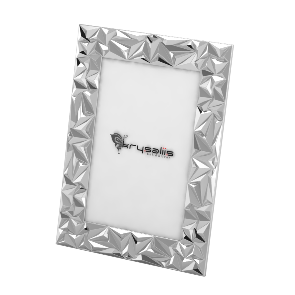 Pure Silver Dart Photo Frame By Krysaliis Frames