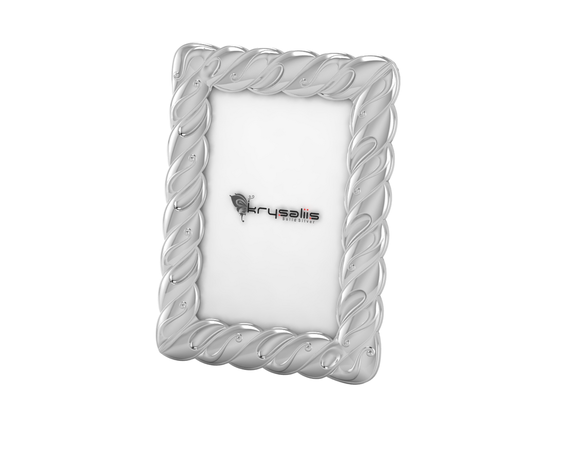 Pure Silver Mango Photo Frame By Krysaliis 6X4 Frames