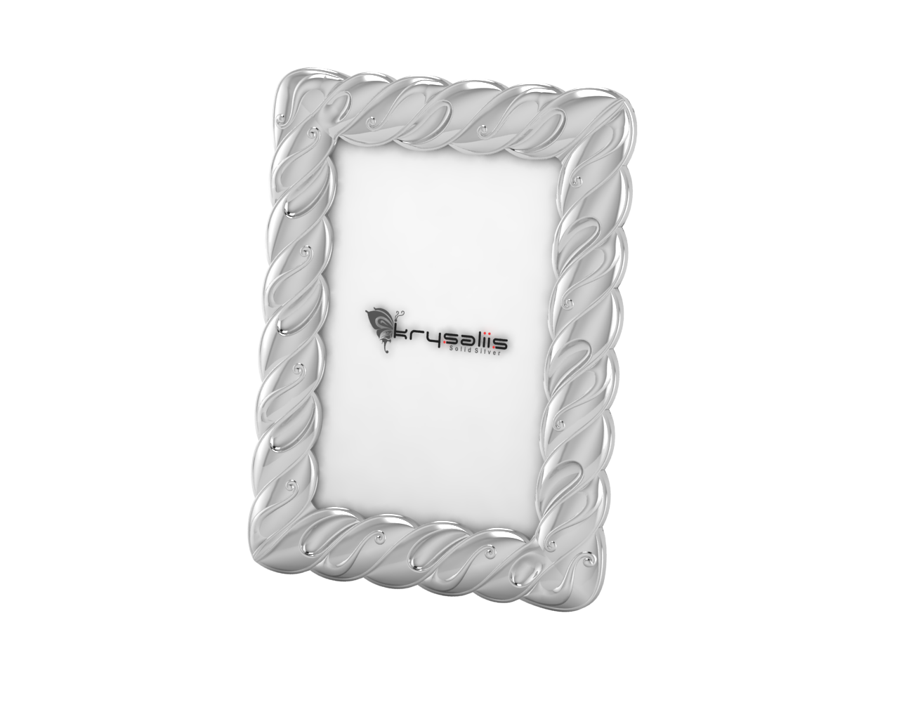Pure Silver Mango Photo Frame By Krysaliis Frames