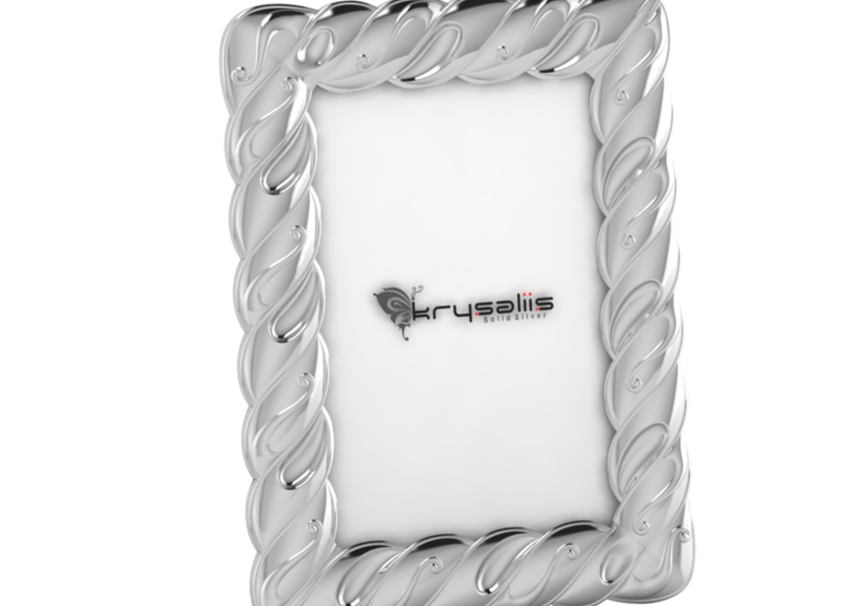 Pure Silver Mango Photo Frame By Krysaliis 6X4 Frames