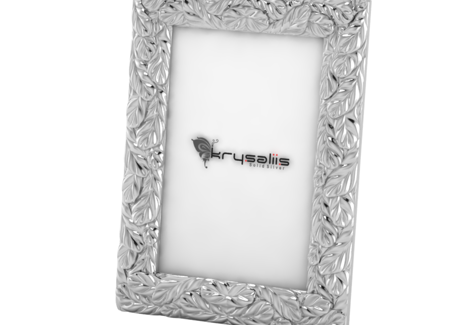 Pure Silver Quill Photo Frame By Krysaliis Frames