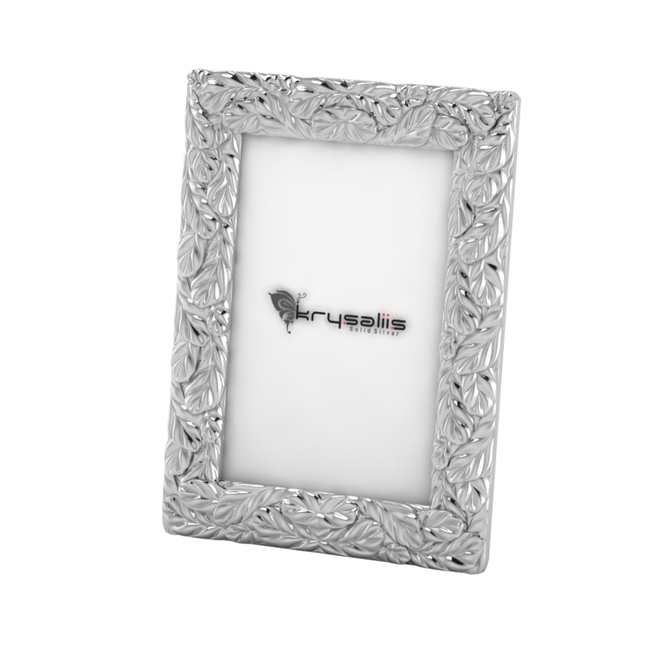 Pure Silver Quill Photo Frame By Krysaliis Frames