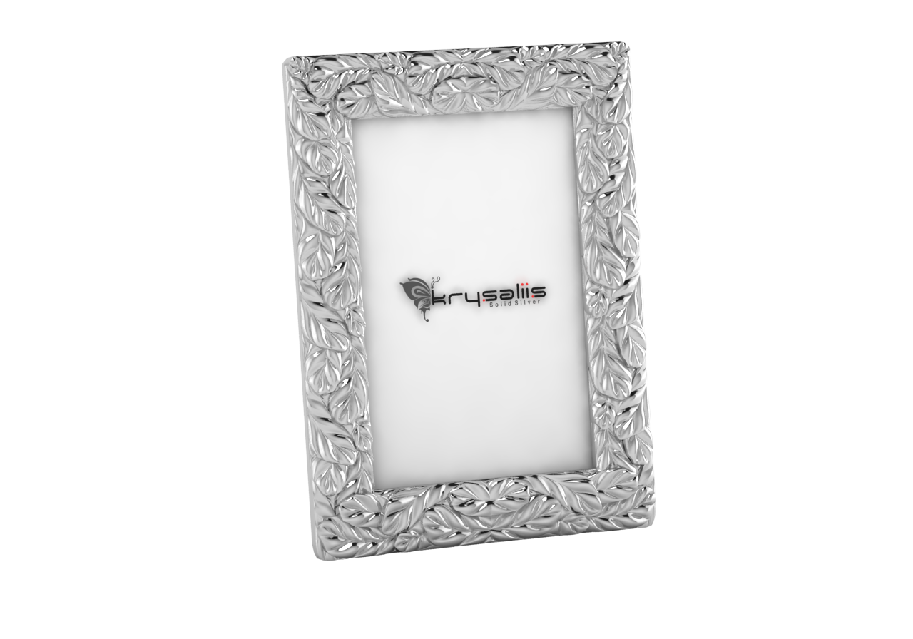 Pure Silver Quill Photo Frame By Krysaliis 6X4 Frames