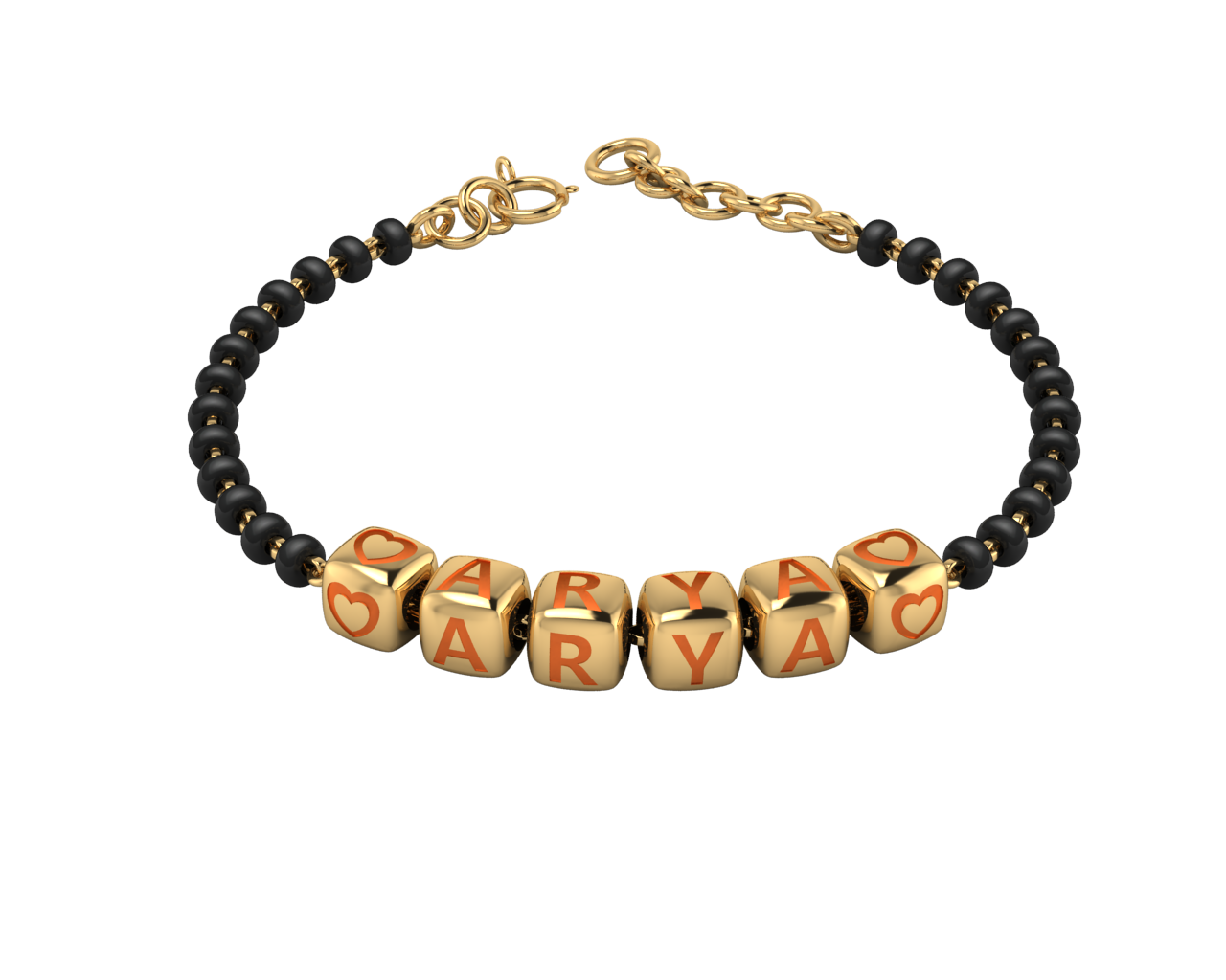 Sterling Silver Name Nazariya For Baby & Child With Dice Babykubes-18Kt Gold Plated