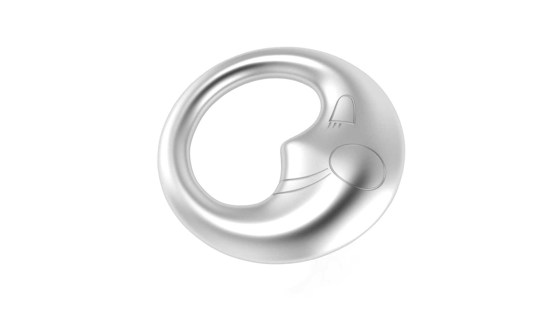 Moon Ring Rattle-Engraveable