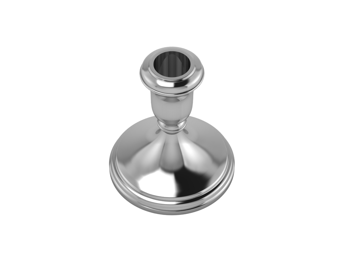 Silver Plated Classic Candle Stand
