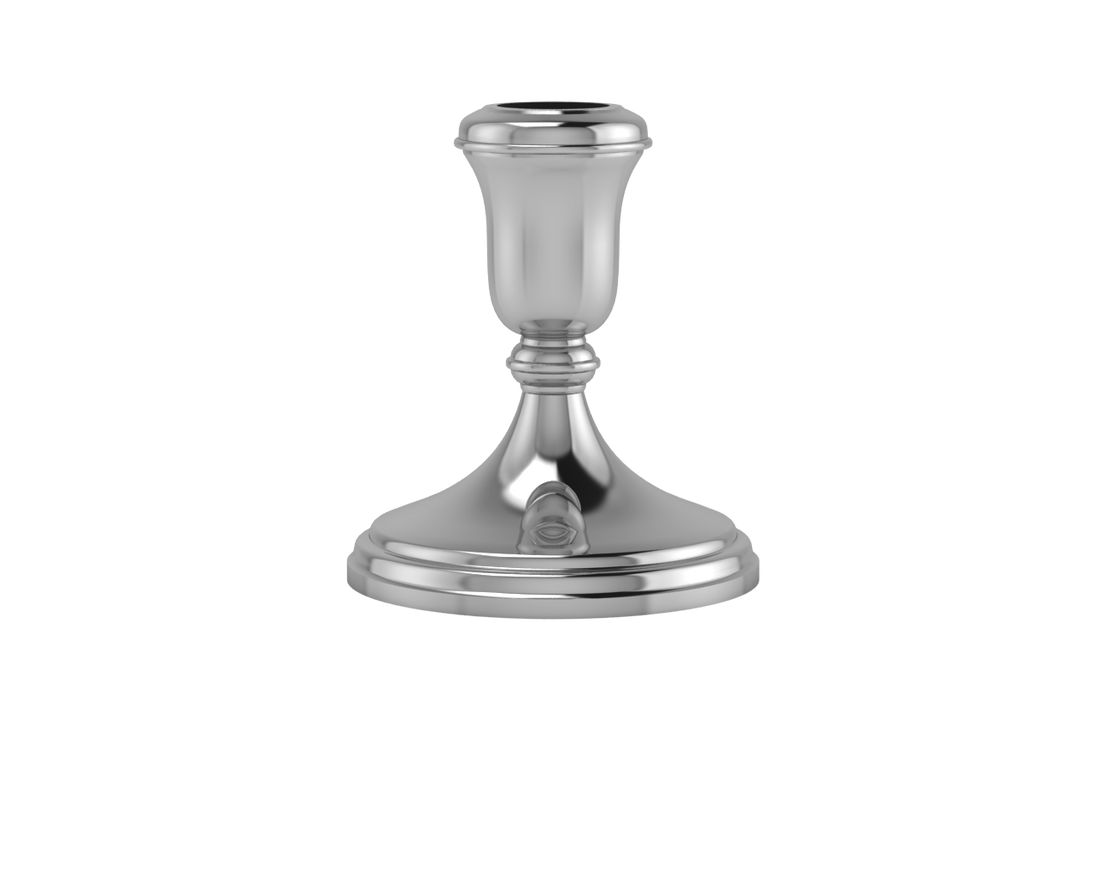 Silver Plated Classic Candle Stand