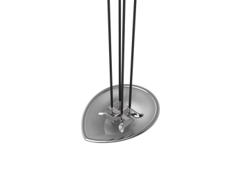 Sterling Silver Swastik Pear Agarbatti Holder For Pooja By Isvara Holders