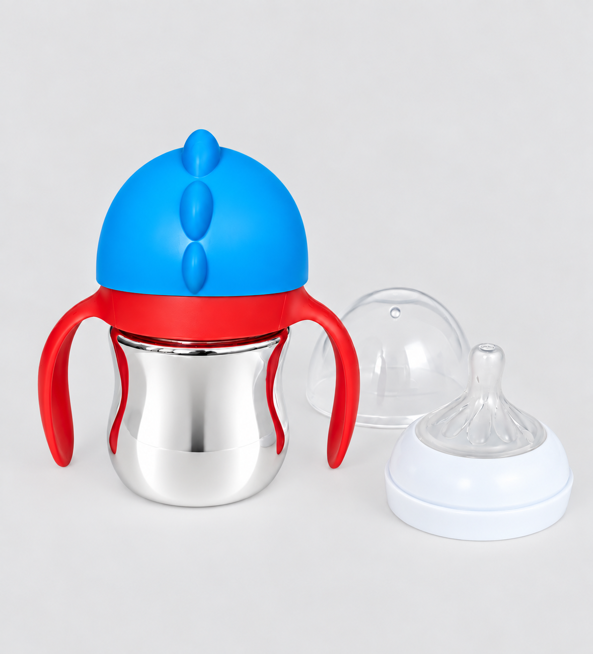 Classic Silver Feeding Bottle - Engravable