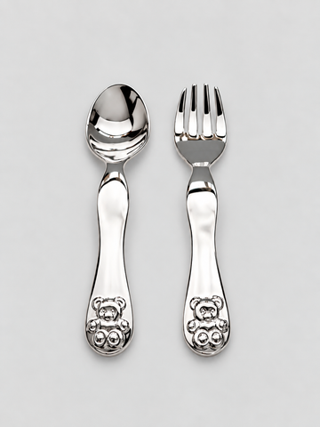 Teddy Spoon & Fork Set