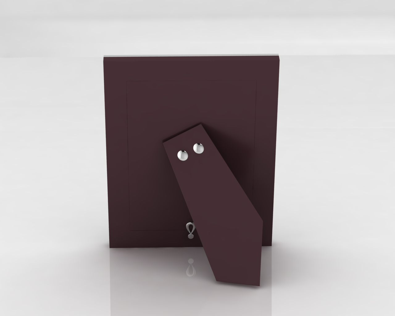 Pure Silver Solitaire Photo Frame By Krysaliis Frames