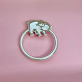 Piggy Ring-Engraveable